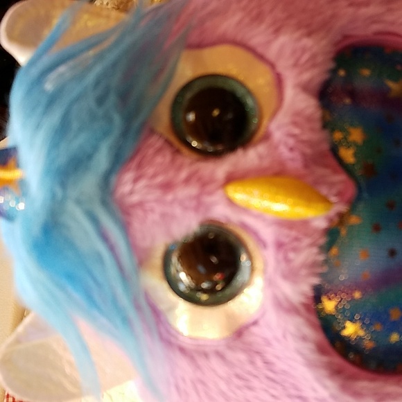 OWLYCORN Purple Plush Toy with Blue Accents - Picture 2 of 8